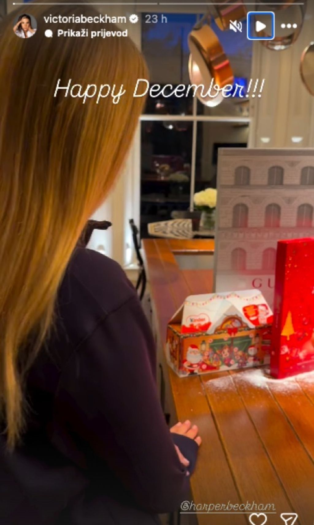 Victoria i Harper Beckham - 1