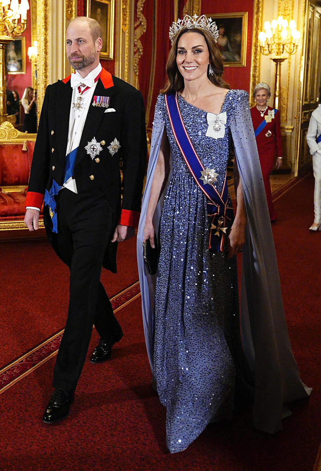 Catherine Middleton u svečanoj haljini britanske dizajnerice Jenny Packham - 1