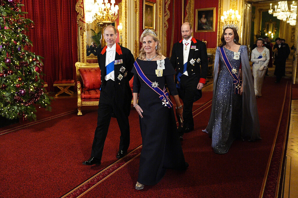 Catherine Middleton i princ William na državnoj svečanosti povodom posjeta njemačkog predsjednika Ujedinjenom Kraljevstvu