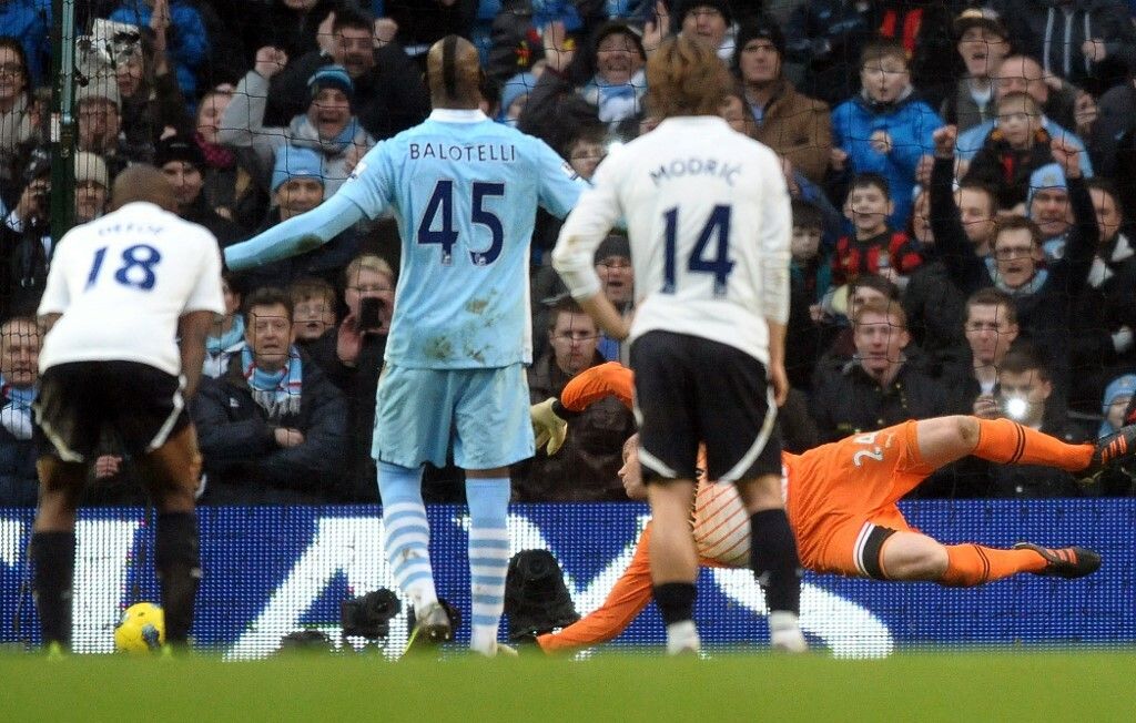 Brad Friedel i Luka Modrić