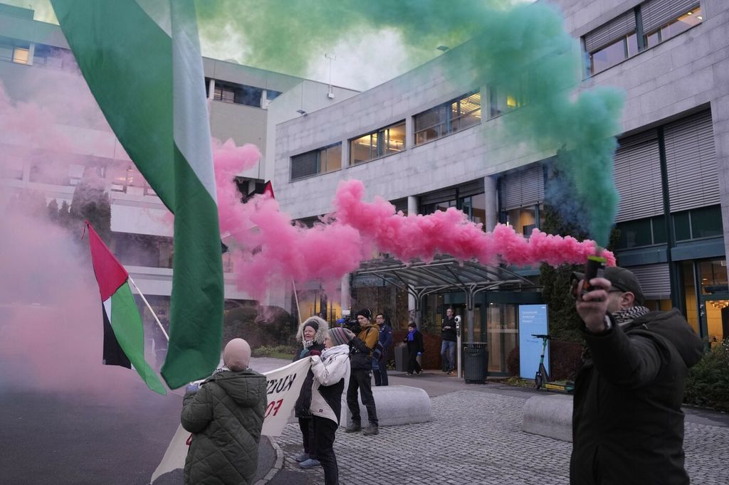 Prosvjedi ispred EBU-a