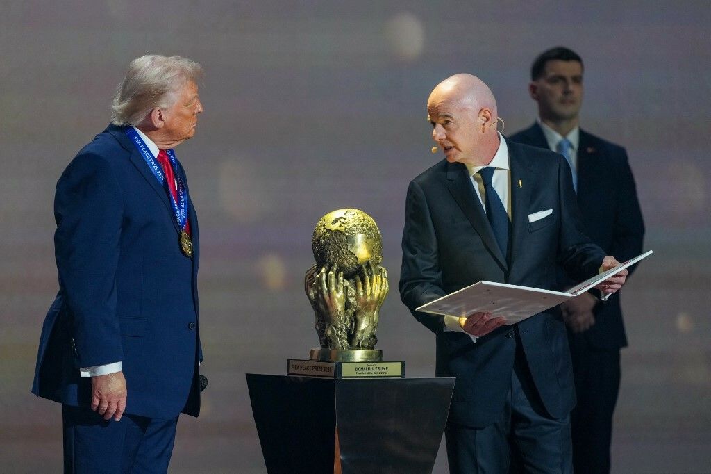 Donald Trump i Gianni Infantino