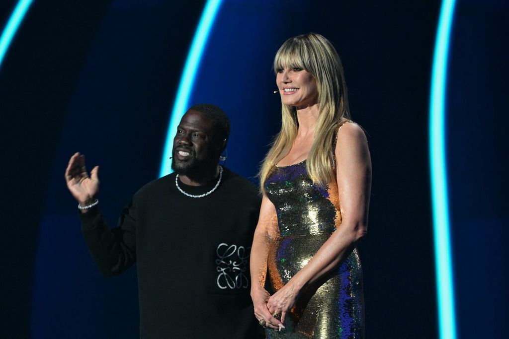 Heidi Klum i Kevin Hart - 2