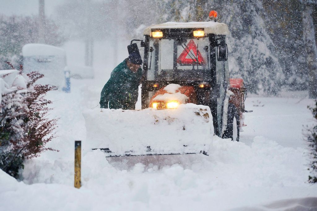 Snijeg u Zagrebu 2012. godine