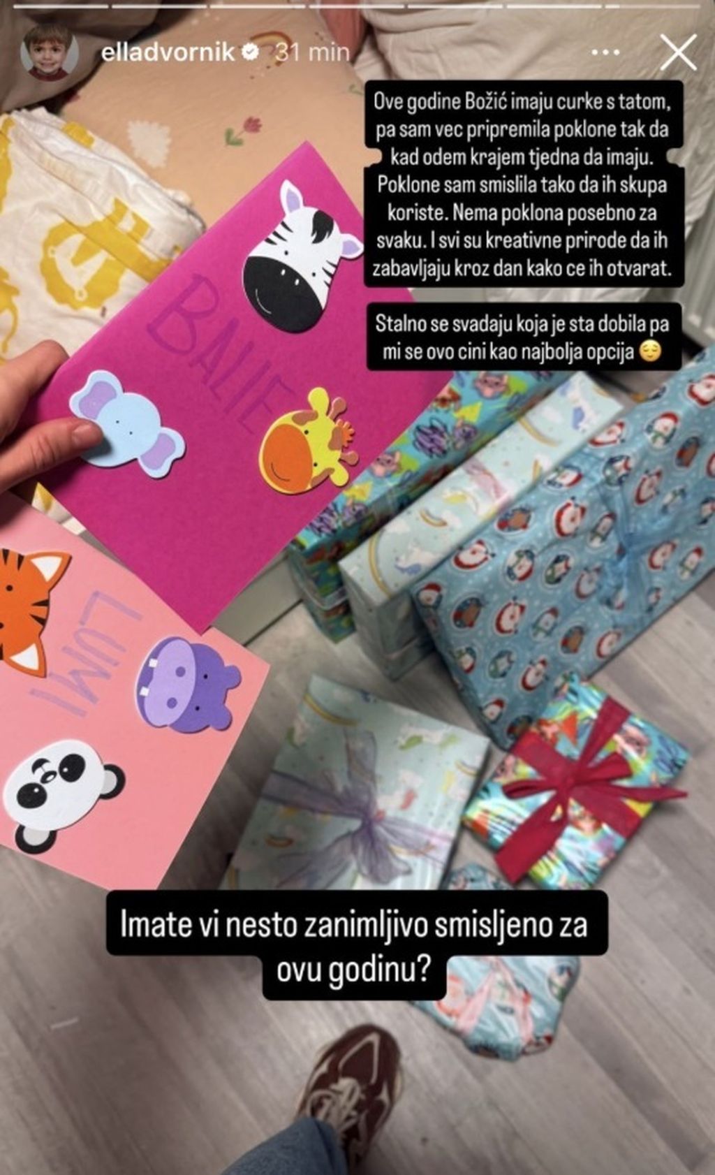 Ella Dvornik na Instagramu