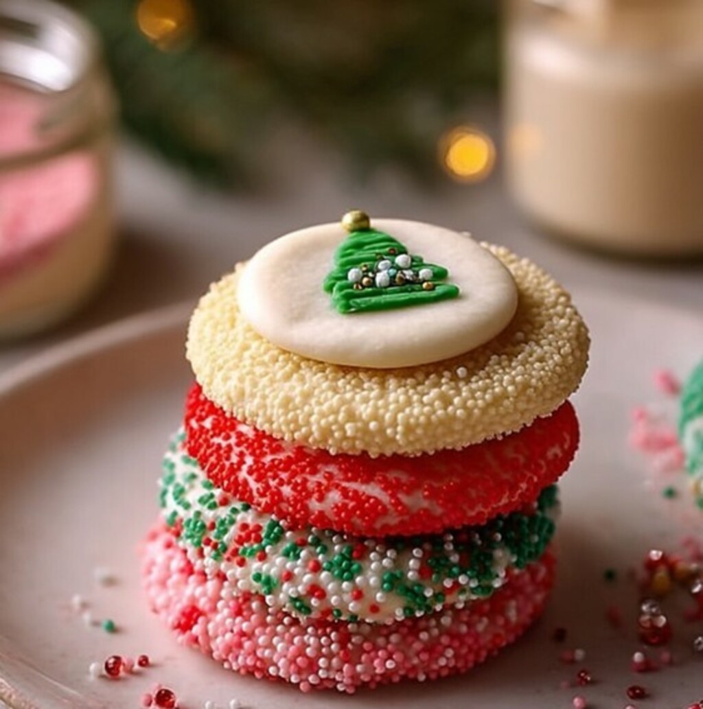 Slojeviti božićni keksi