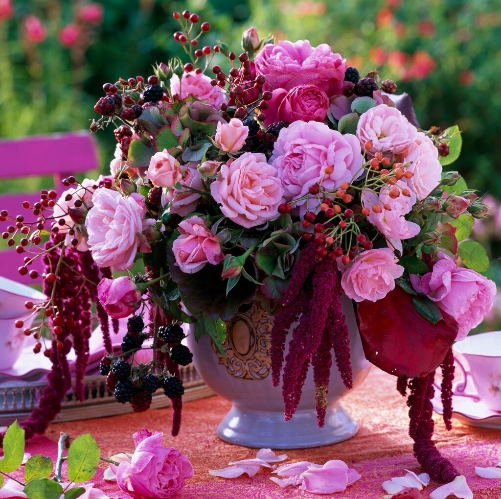 Lisičji rep odlično izgleda uz ruže