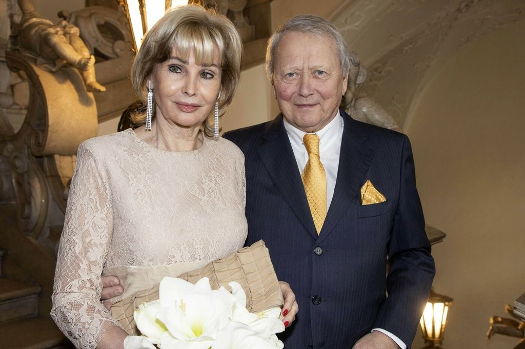 Wolfgang Porsche i Claudia Hübner