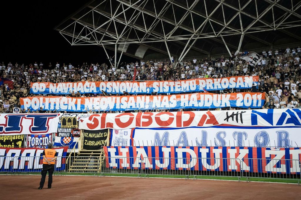 Torcidina poruka za Naš Hajduk