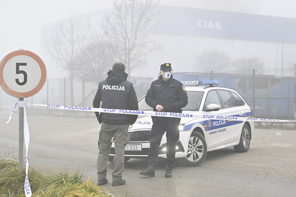 Požar CIAK-a u Gubaševu kod Zaboka