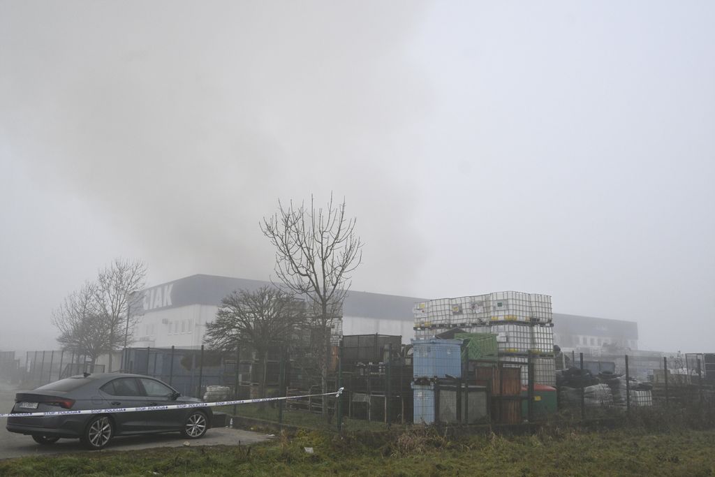 Požar CIAK-a u Gubaševu kod Zaboka