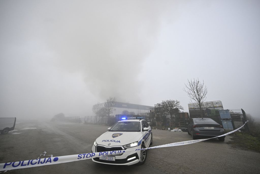 Požar CIAK-a u Gubaševu kod Zaboka