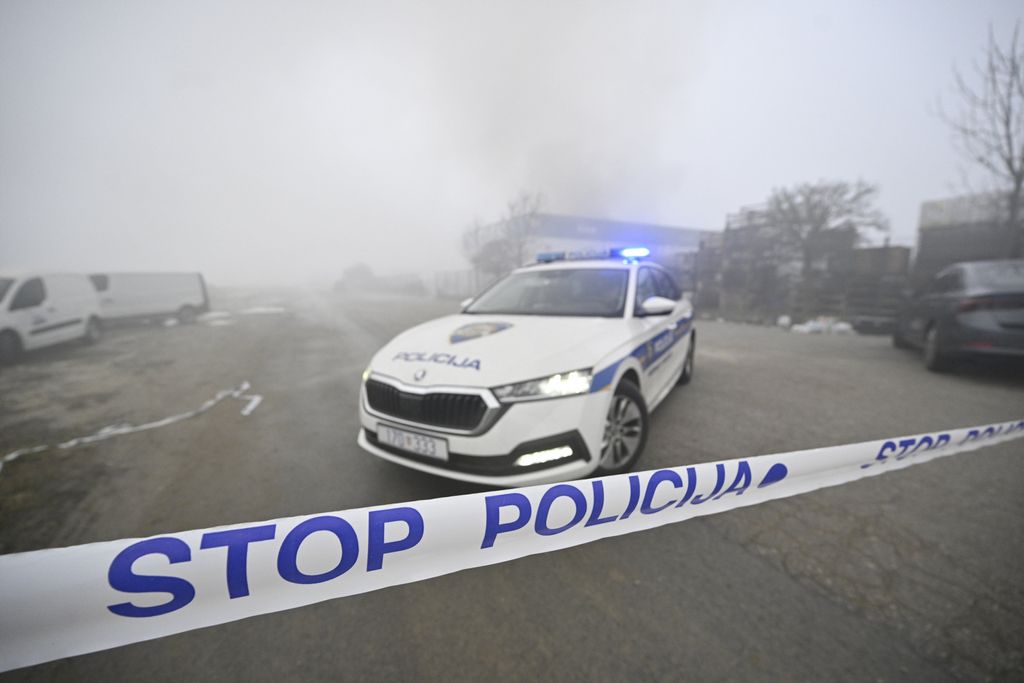 Požar CIAK-a u Gubaševu kod Zaboka