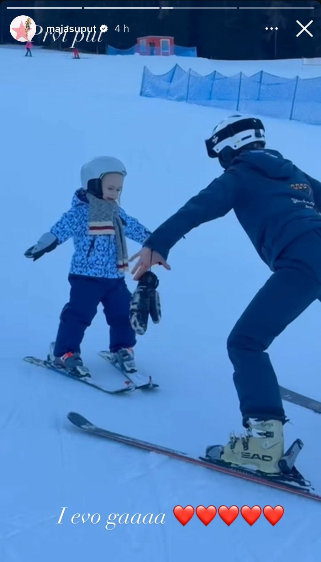 Maja Šuput na Instagramu