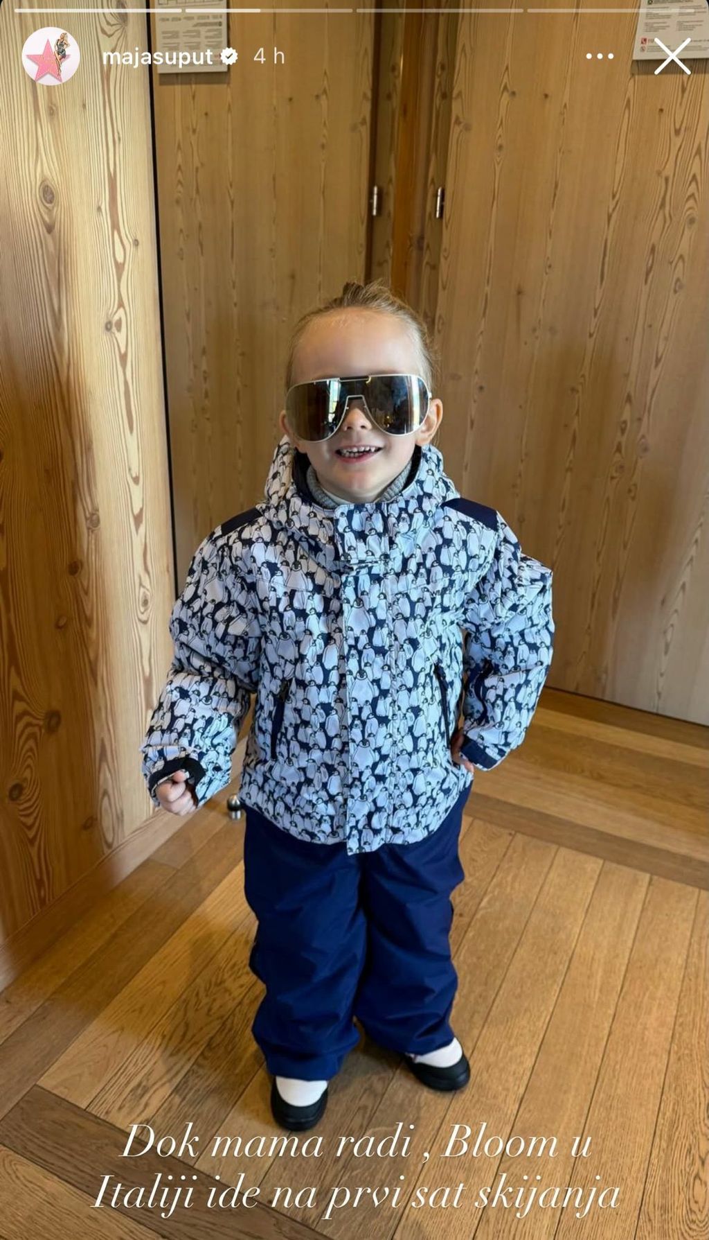 Maja Šuput na Instagramu