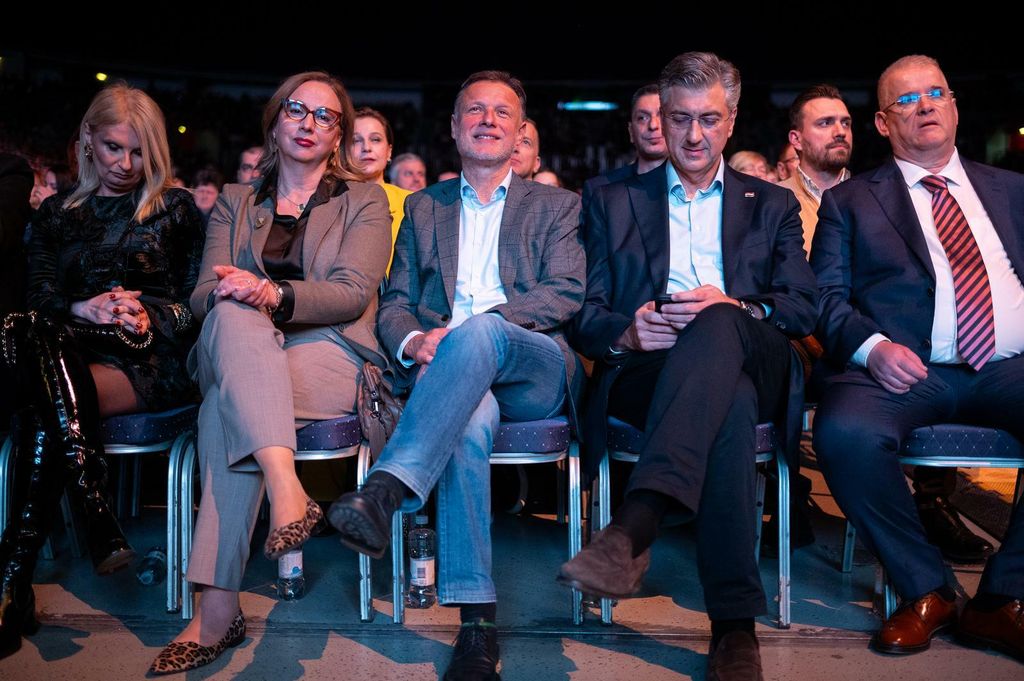 Sonja i Gordan Jandroković, Andrej Plenković