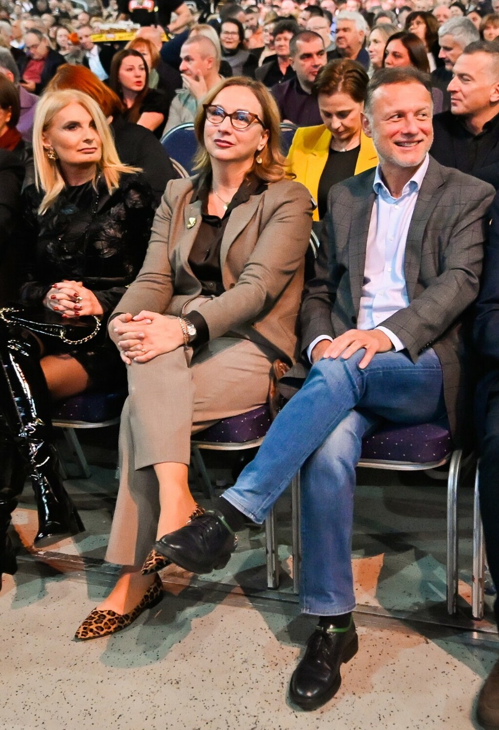 Sonja i Gordan Jandroković na koncertu klape Intrade