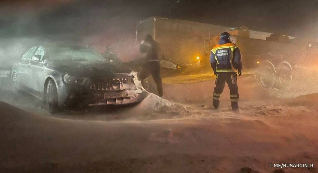 Snježna oluja u Rusiji