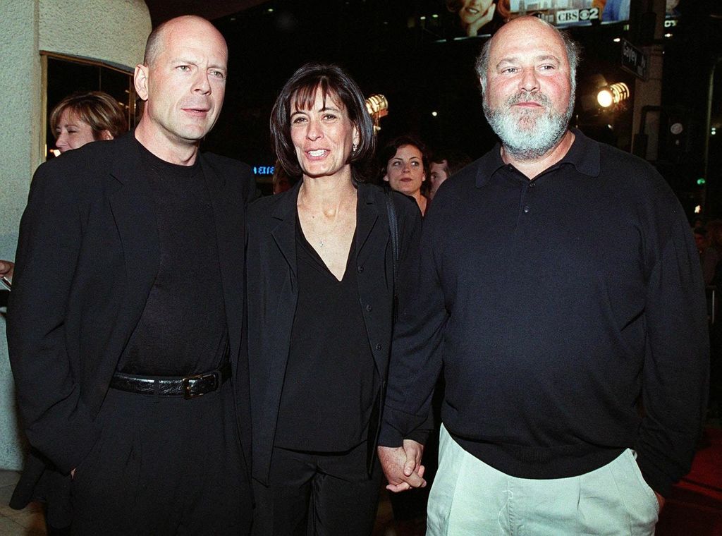 Rob i Michele Reiner i Bruce Willis