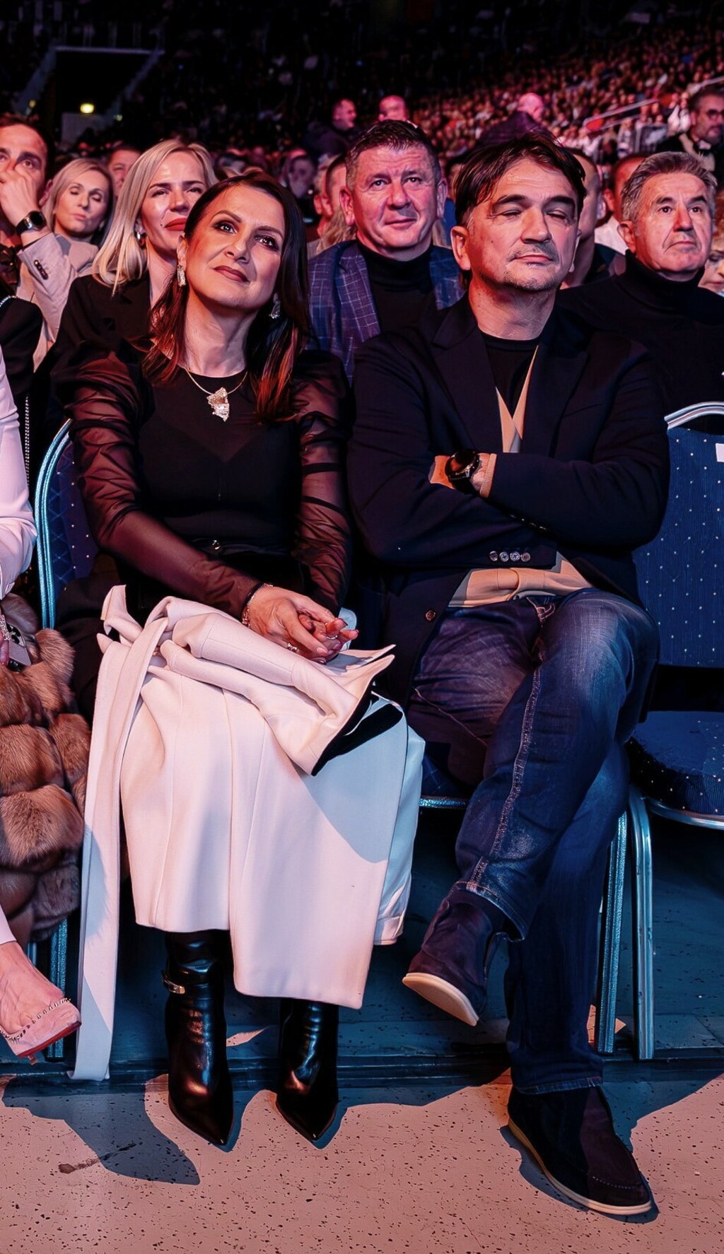 Davorka i Zlatko Dalić na koncertu Tomislava Bralića i klape Intrade