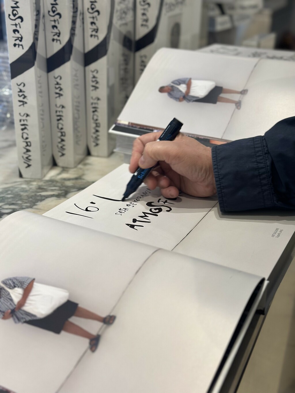 Knjiga Atmosfere Saše Šekoranje