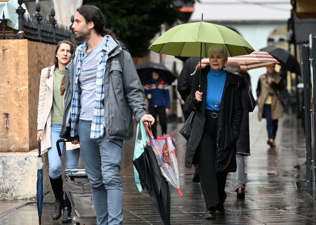 Jadranka Kosor sa sinom Lovrom i snahom Mateom - 1