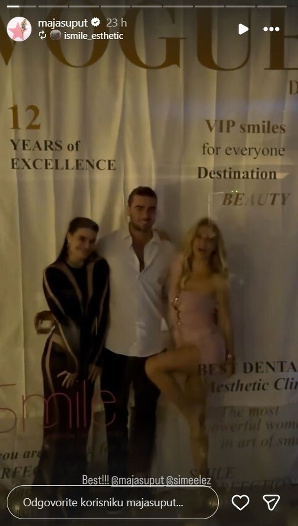 Maja Šuput, Šime Elez