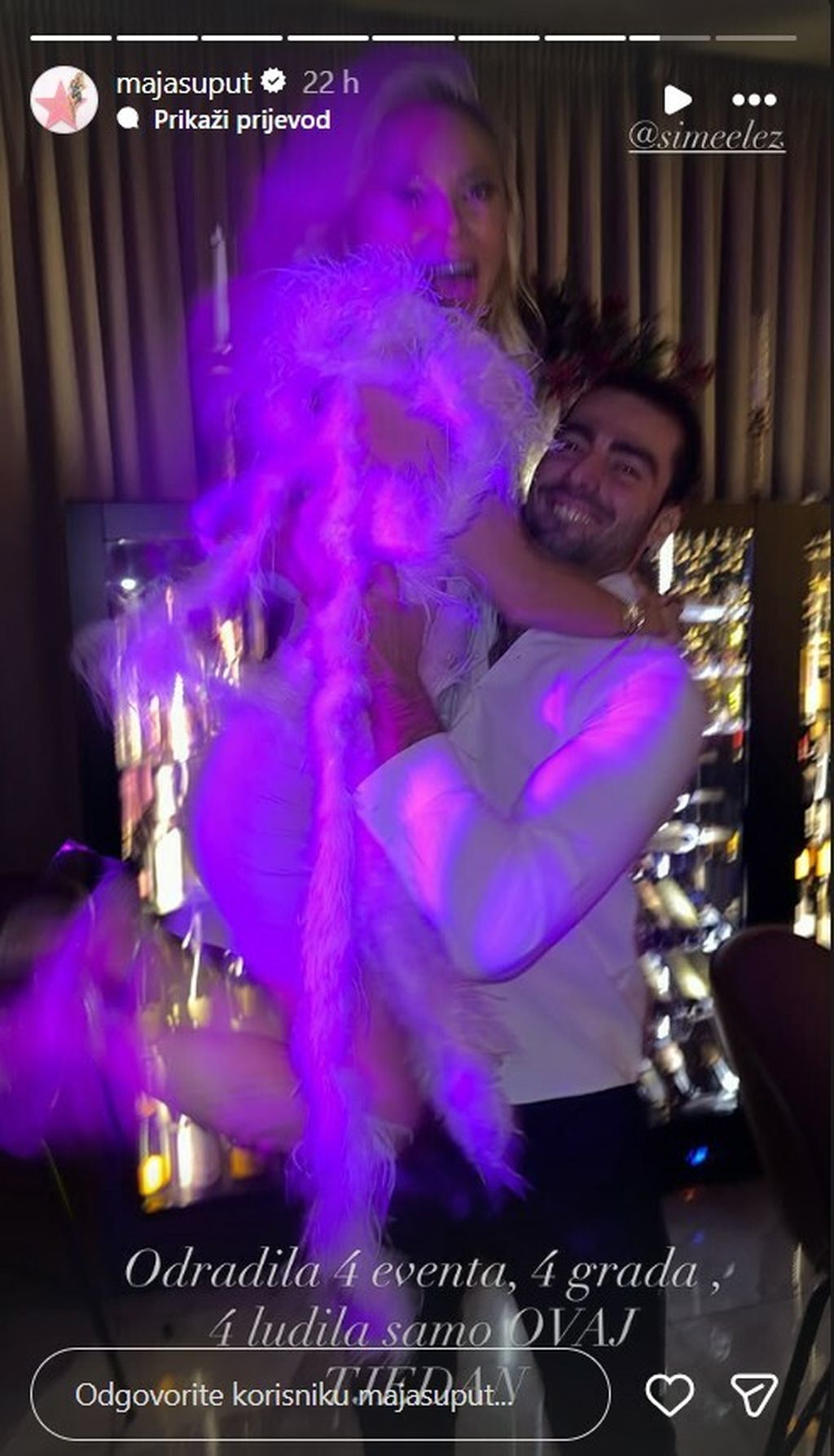 Maja Šuput, Šime Elez