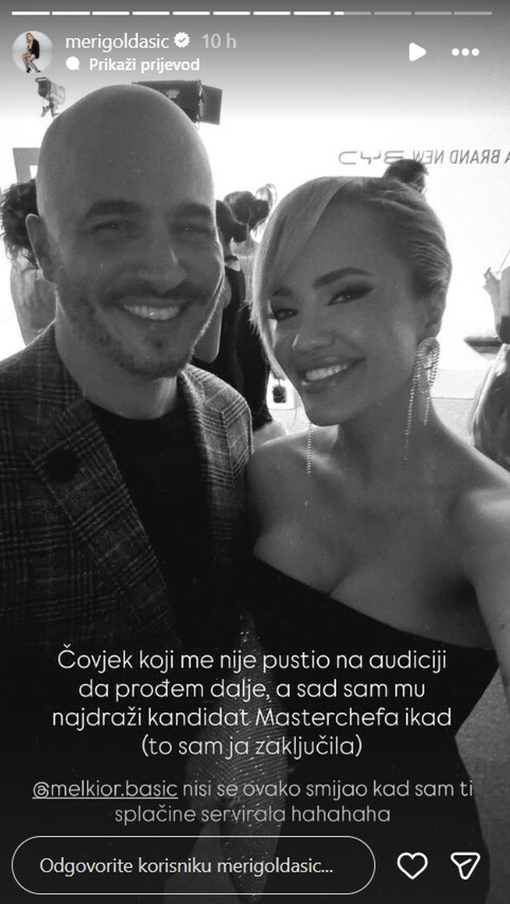 Melkior Bašić, Meri Goldašić