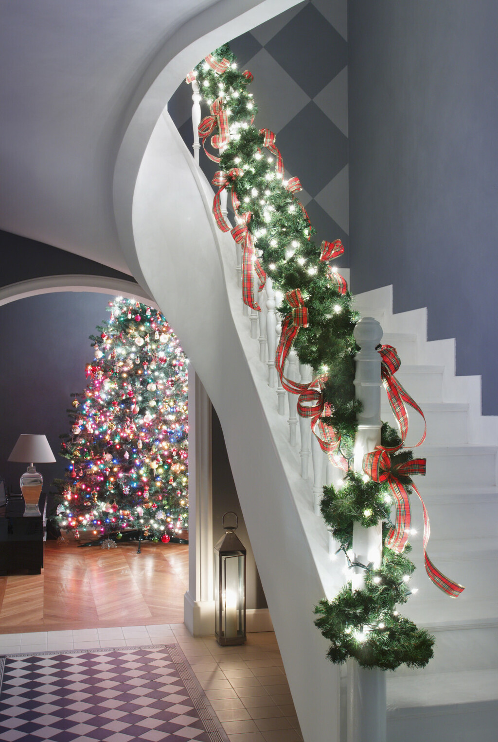 Božićno dekoriranje stepenica - 2