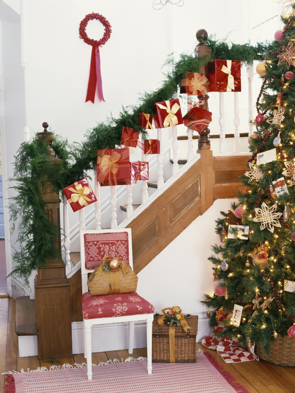 Božićno dekoriranje stepenica - 6