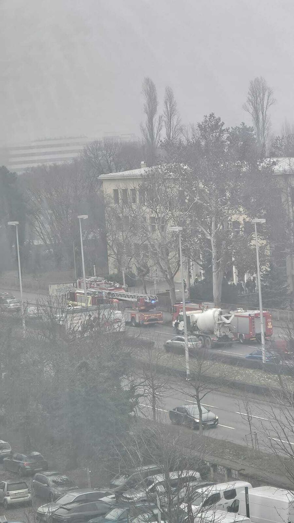 Požar na Veterinarskom fakultetu