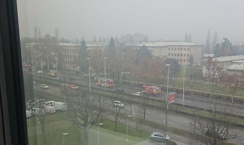 Požar na Veterinarskom fakultetu