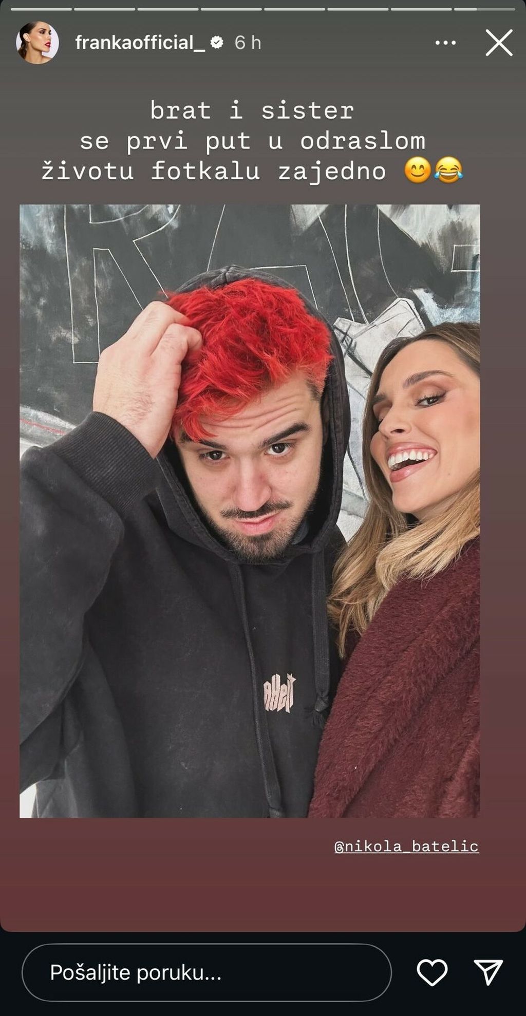 Franka Batelić i brat Nikola