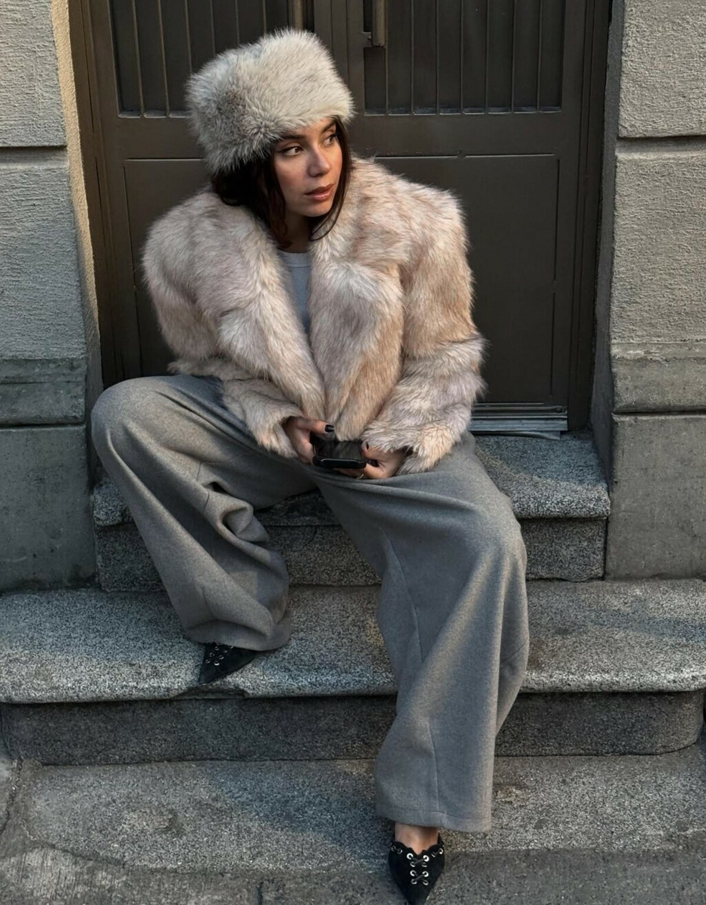 Bershka kapa od umjetnog krzna, 15,99 eura