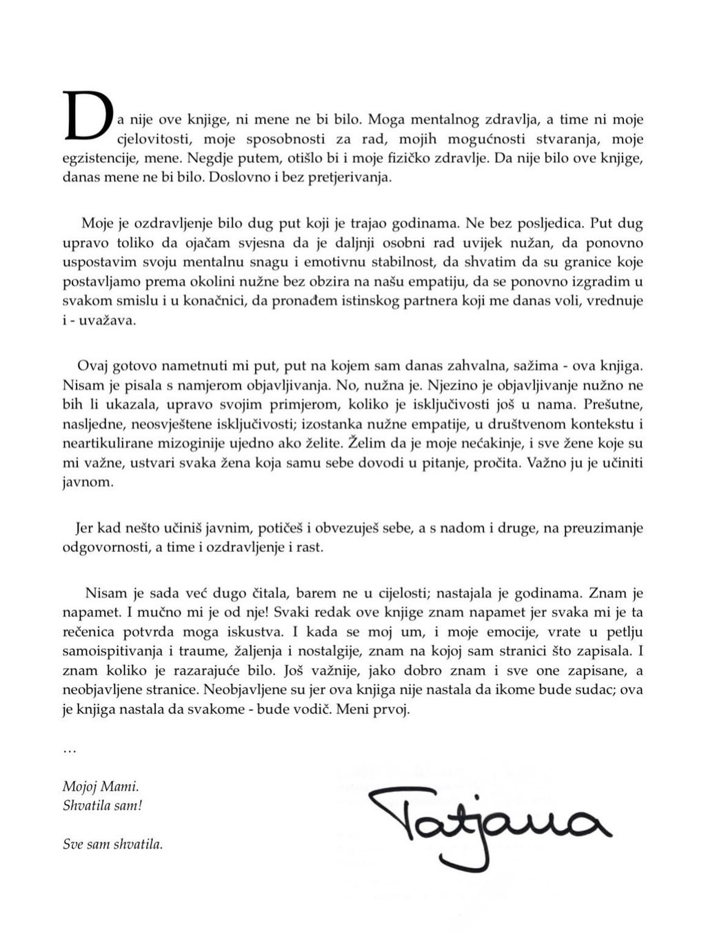 Tatjana Jurić na Instagramu