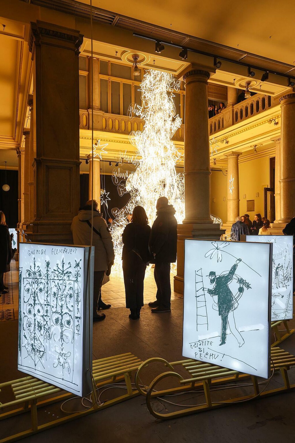 Adventska lokacija Prvi snijeg