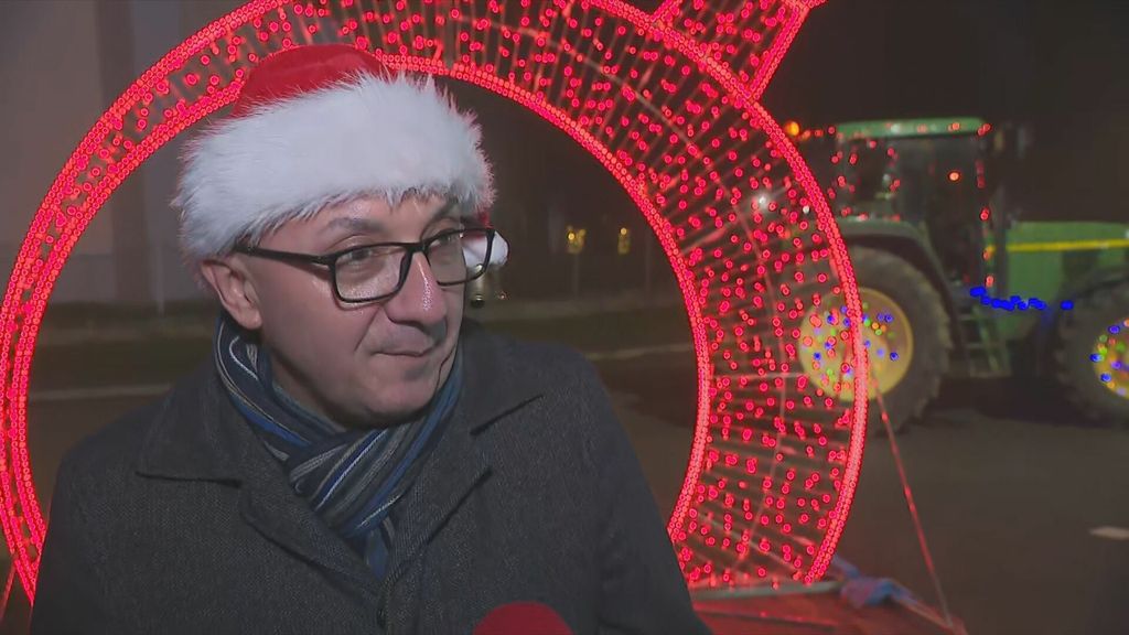 Božićna povorka traktora u Novoj Rači