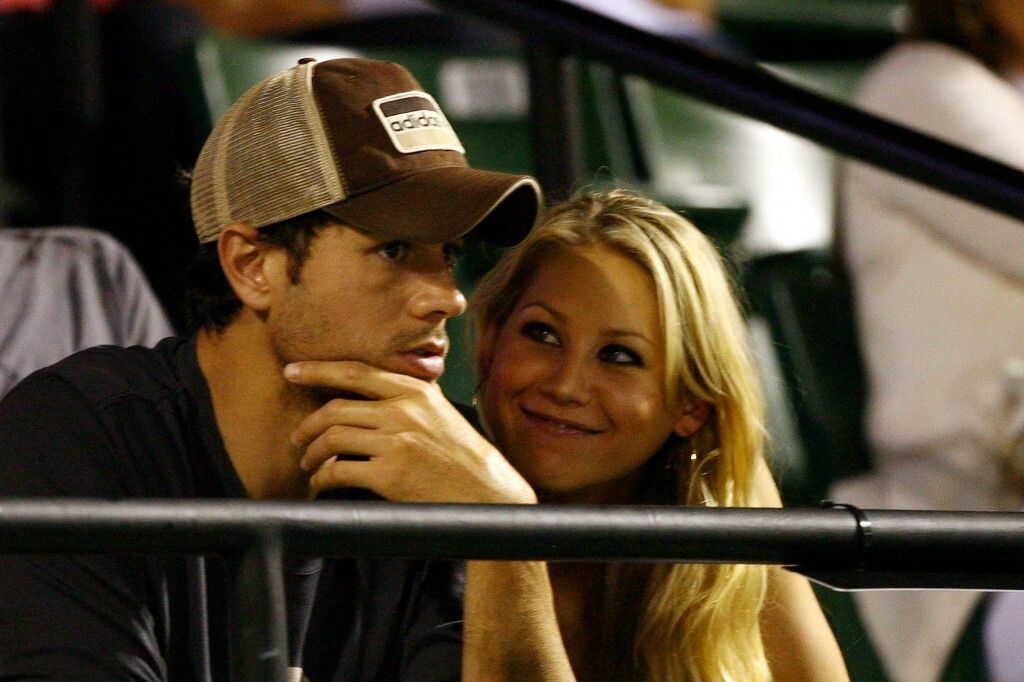 Anna Kournikova, Enrique Iglesias