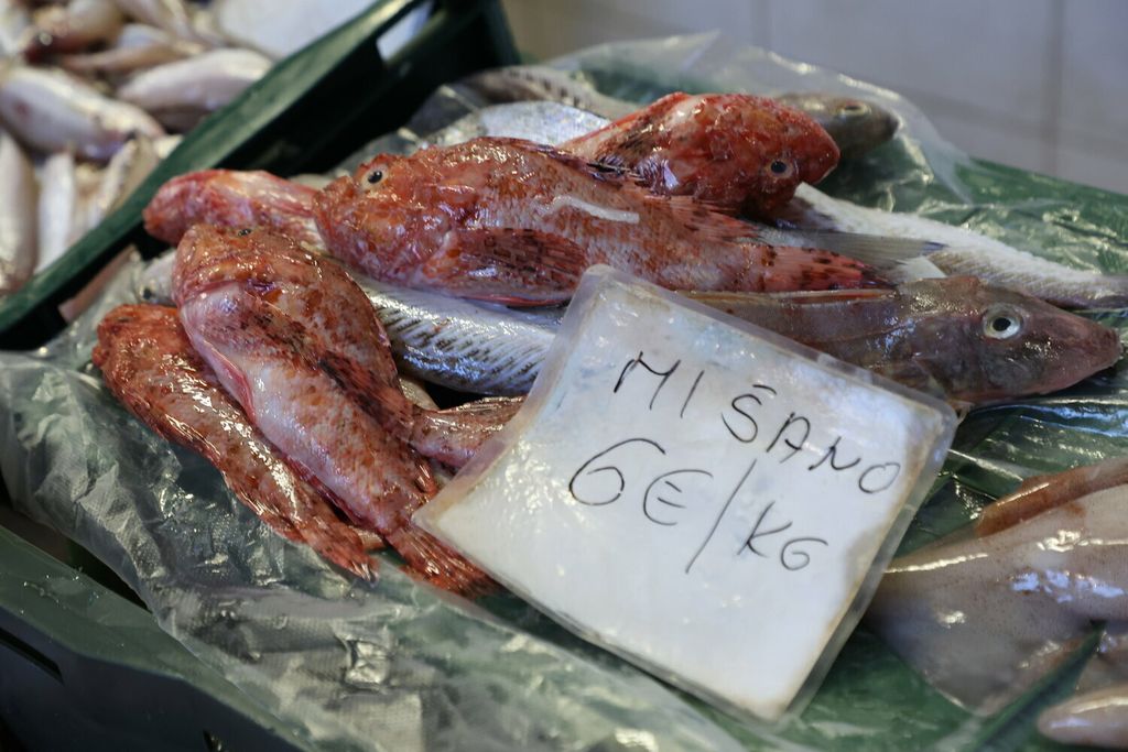 Ponuda u splitskoj ribarnici na Badnjak - 9