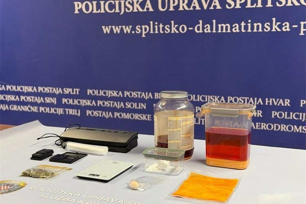 Značajna zapljena droge u Splitu - 2