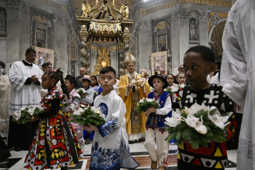 Papa Lav predvodio misu polnoćku