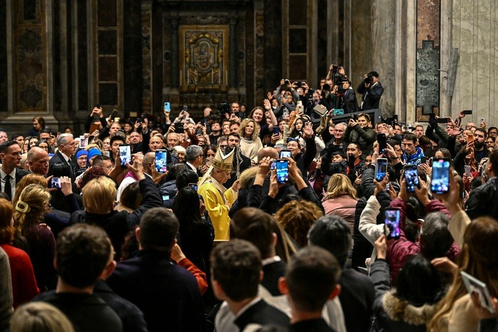 Papa Lav predvodio misu polnoćku