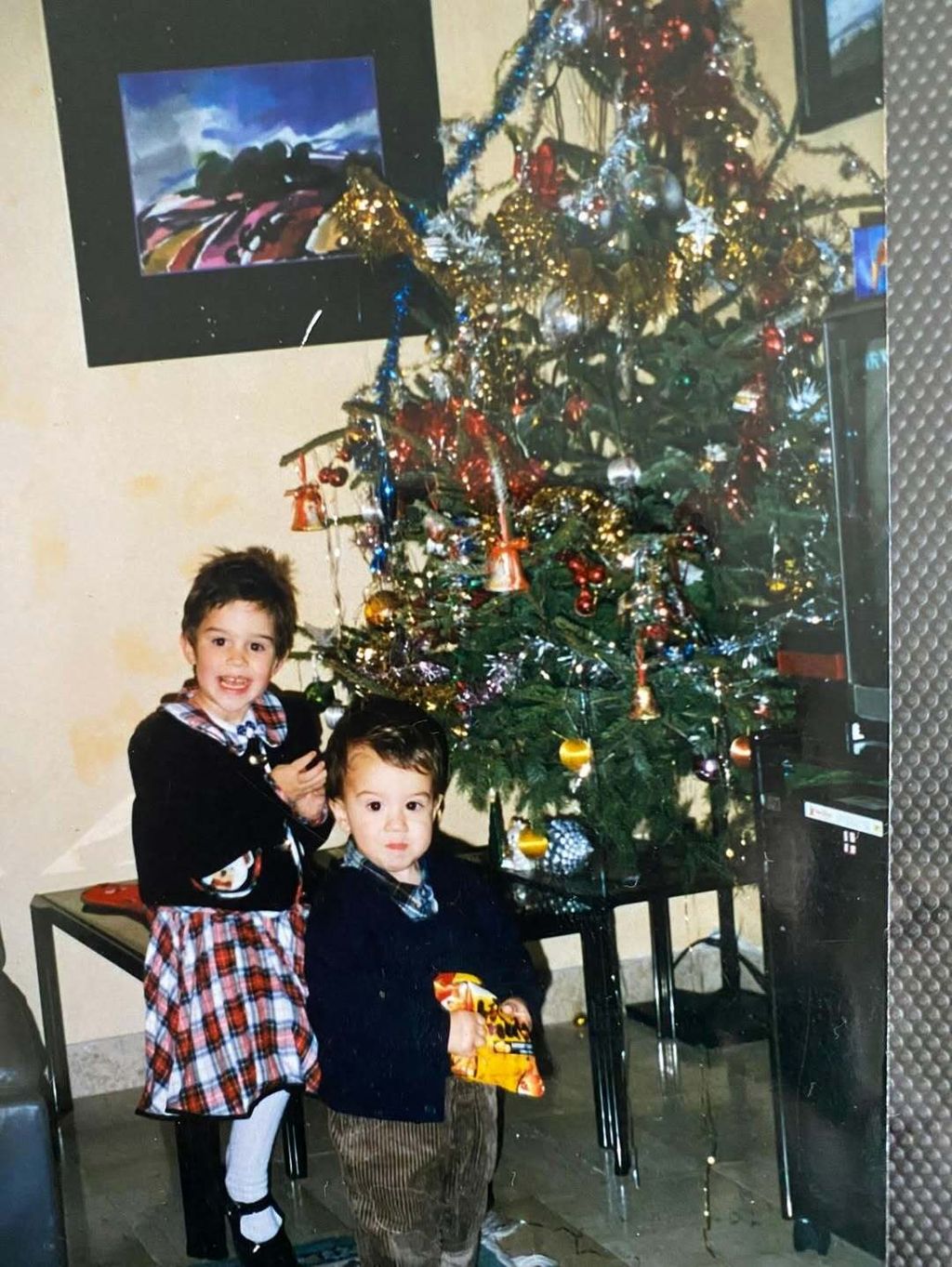 Franka Batelić s bratom