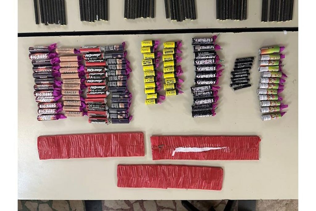 Na području Novog Zagreba zagrebački policajci kod maloljetnika pronašli pirotehniku iz P1 kategorije - 3