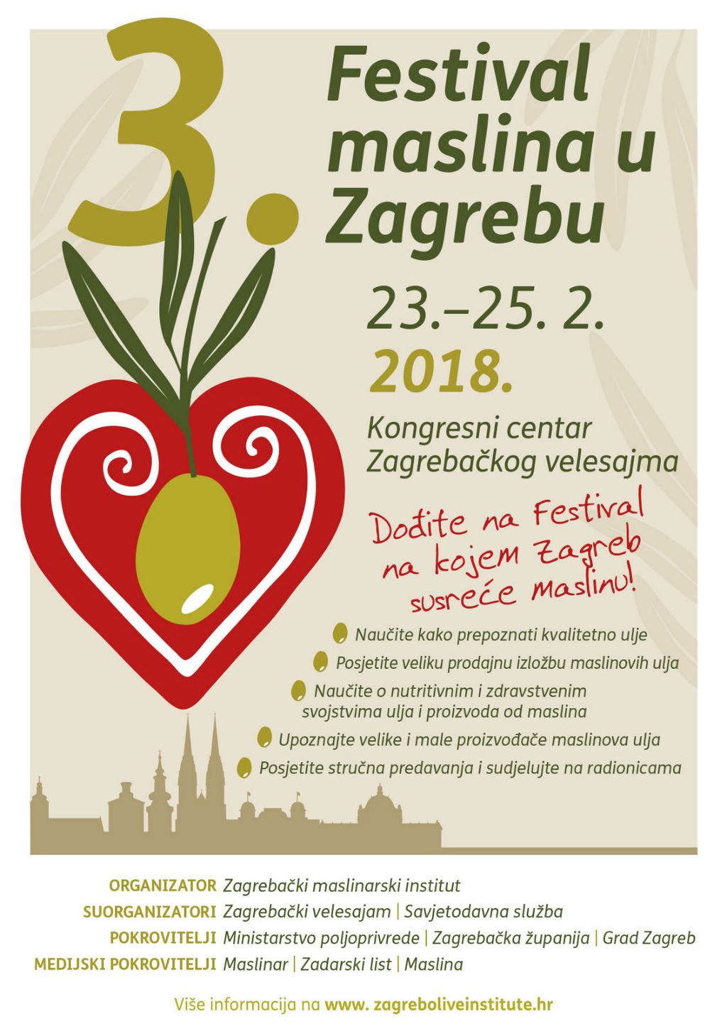 Festival maslina u Zagrebu