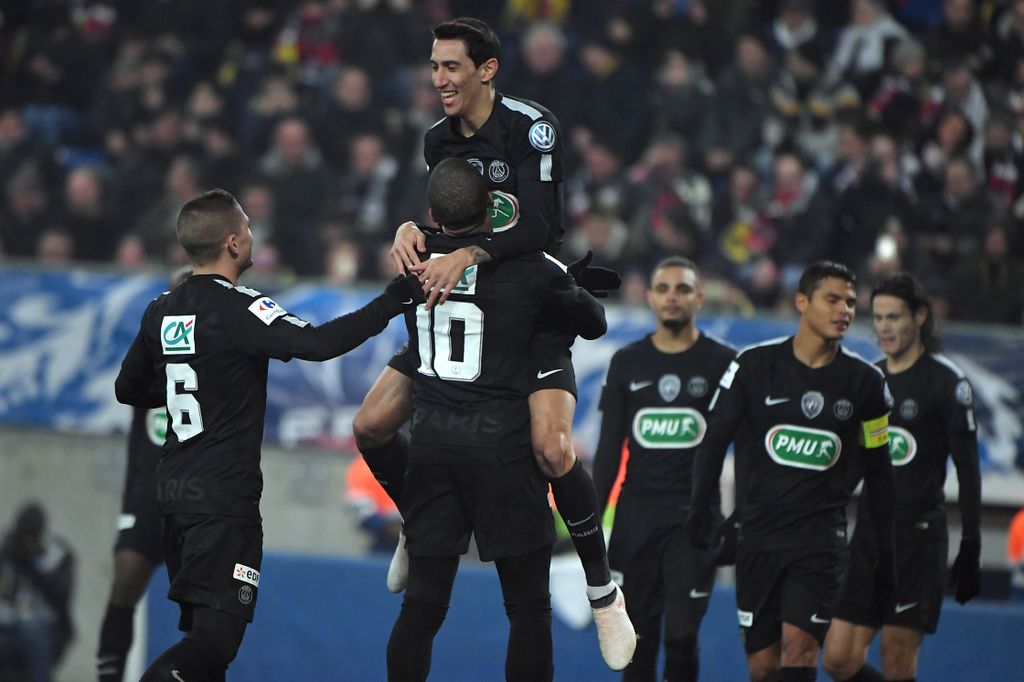 Angel Di Maria slavi pogodak (Foto: AFP)