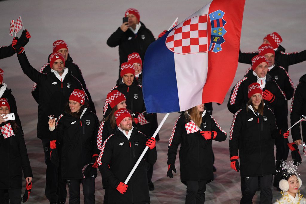 Hrvatska olimpijska ekspedicija u Pjongčangu (Foto: AFP)