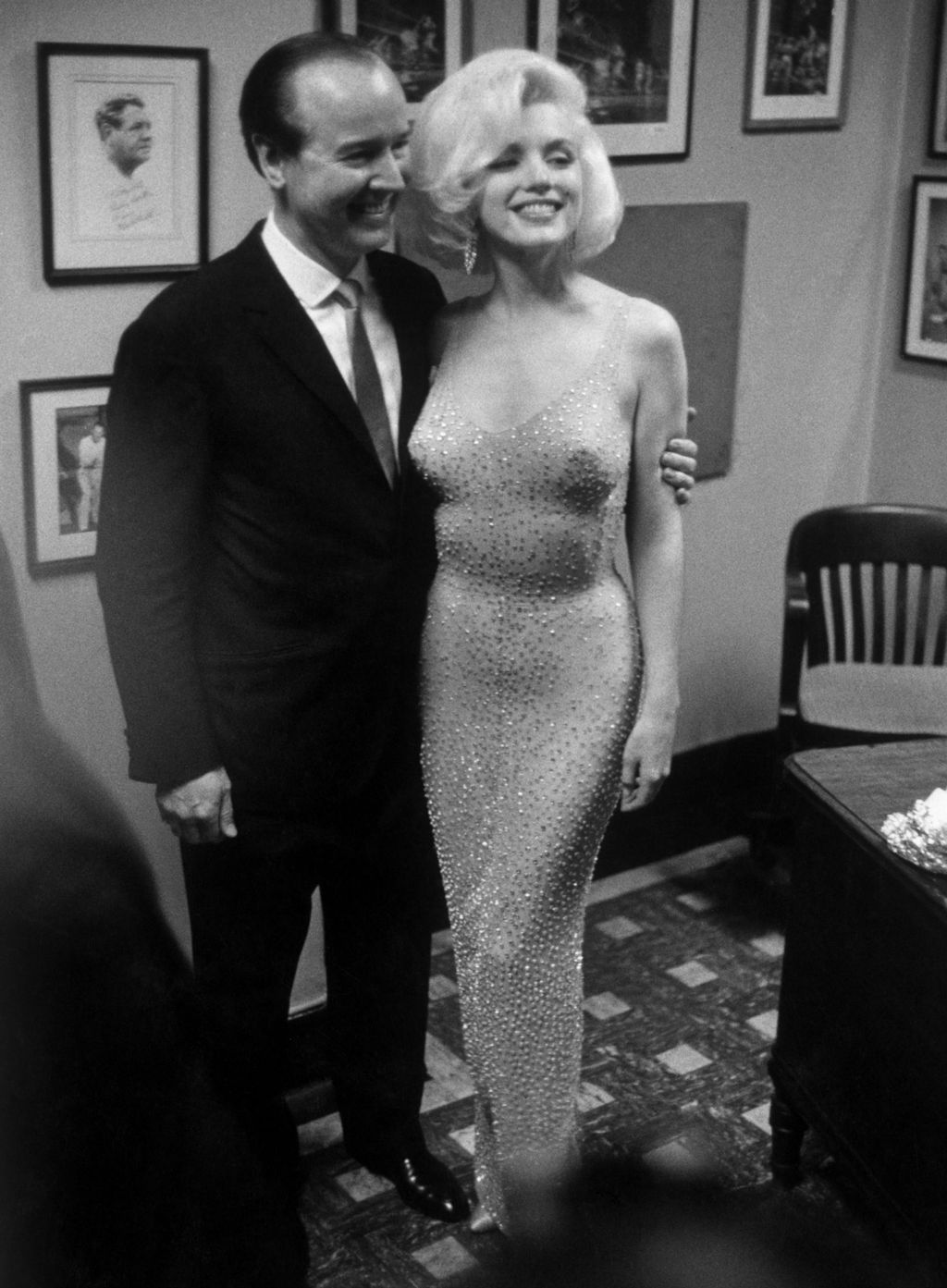 Marilyn nakon nastupa u Madison Square Gardenu 1962. godine