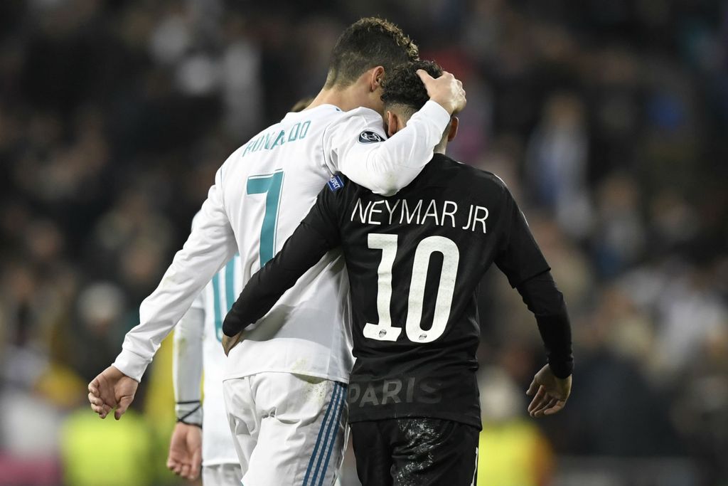 Cristiano Ronaldo i Neymar (Foto: AFP)